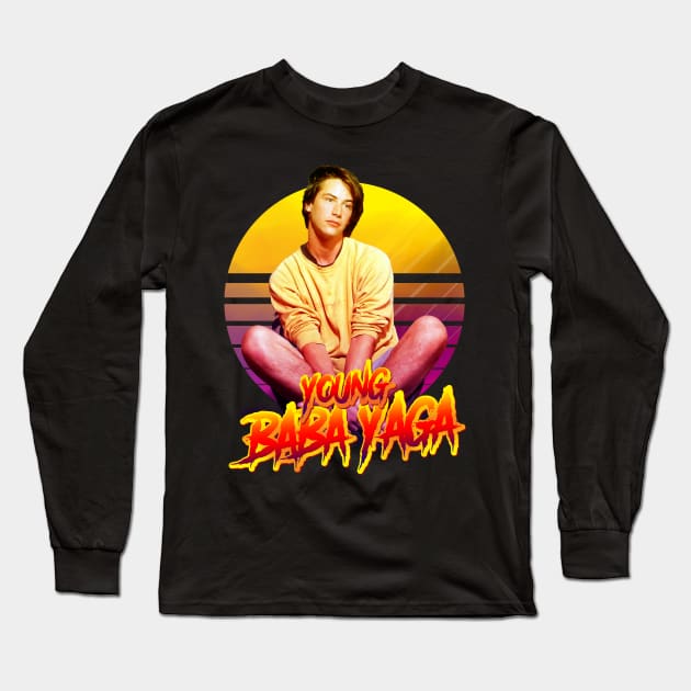 young baba yaga Long Sleeve T-Shirt by willitone